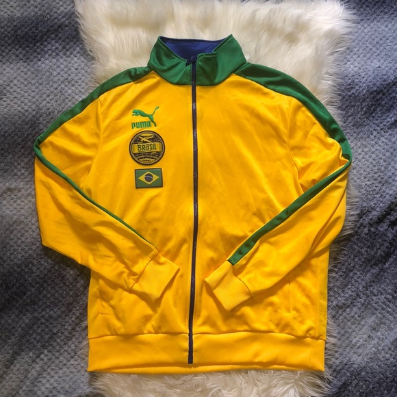 Puma Other - Puma | Brazil football zipup jacket NWT L